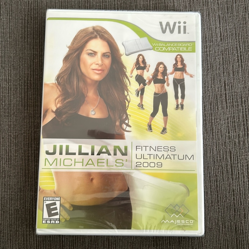 NEW Sealed Nintendo Wii Jillian Michaels Fitness Ultimatum 2009 Video Game - Picture 1 of 3